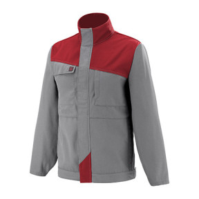 Blouson de travail Grenat Minéral gris / Rouge - Lafont