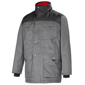 Parka Chuck acier et noir - Lafont