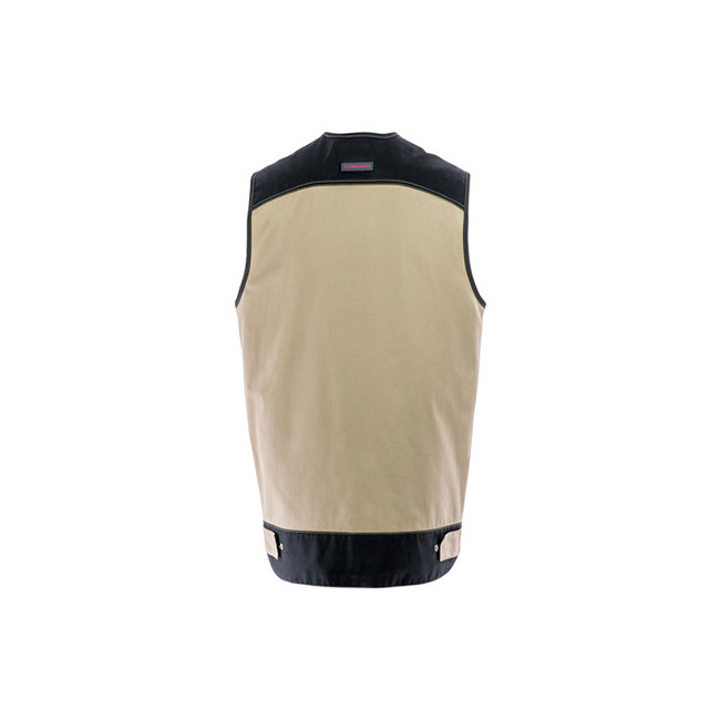 Gilet de travail Trowel Beige / Noir - Lafont