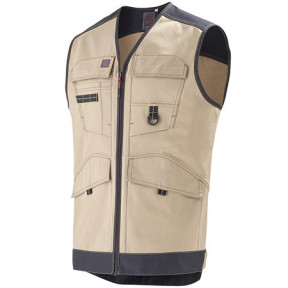 Gilet de travail Trowel Beige / Noir - Lafont