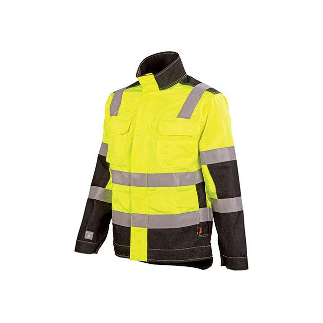 Arbeitsjacke Lux HV Gelb / Schwarz - Lafont