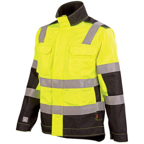 Blouson de travail Lux HV Jaune / Noir - Lafont