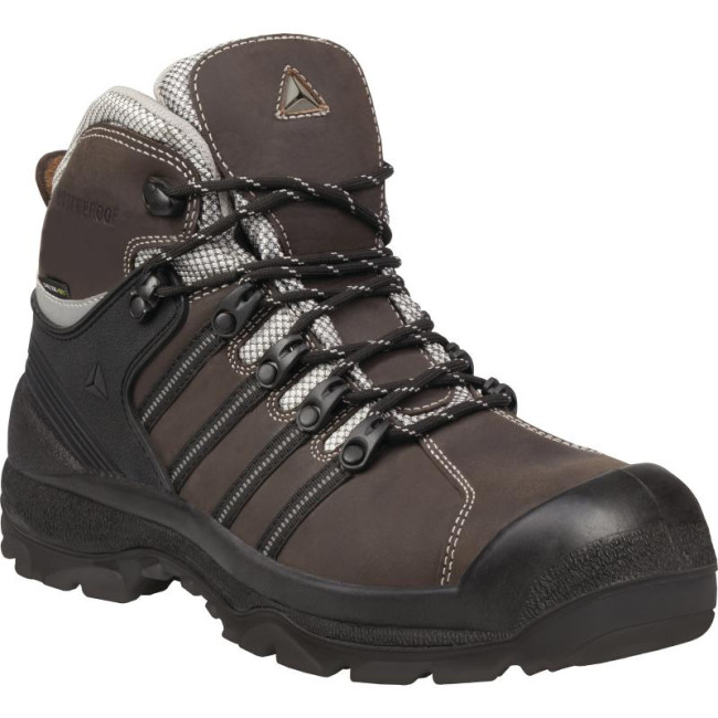 Chaussures hautes cuir S3 Marron - Delta Plus