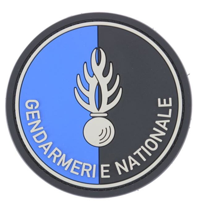 Ecusson PVC Gendarmerie Nationale NON AGRÉE