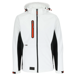 TRYSTAN Softshell-Jacke mit Kapuze Weiß - Herock