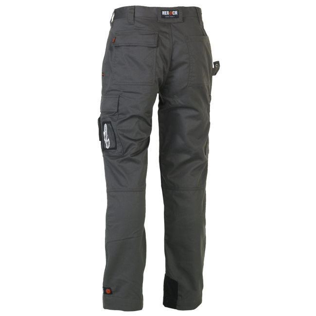 Pantalon de travail déperlant TITAN Gris/Noir - Herock