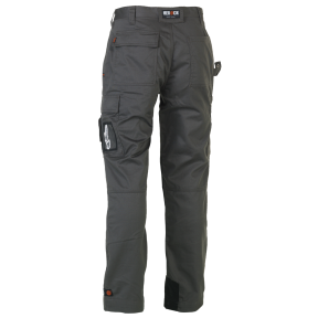 Pantalon de travail déperlant TITAN Gris/Noir - Herock