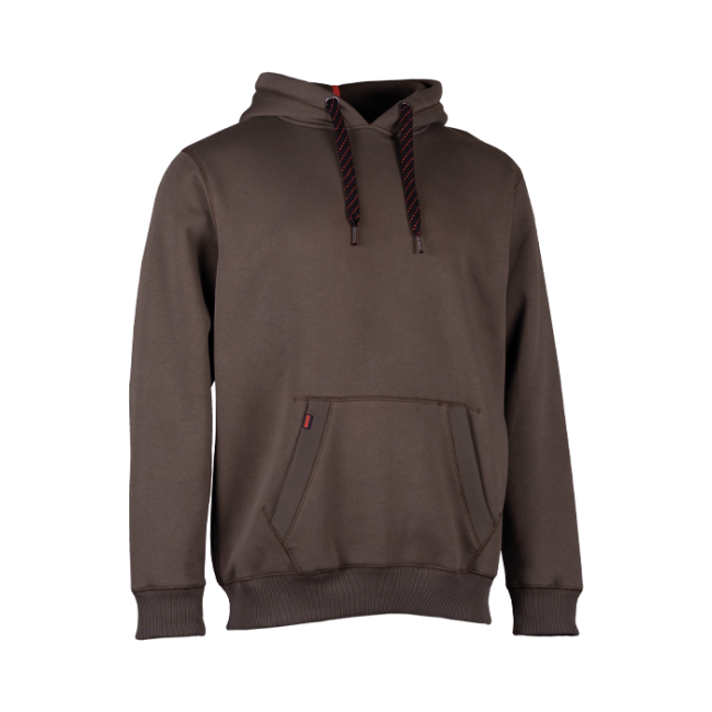 HESUS Arbeitskapuzenpullover Dark Khaki - Herock