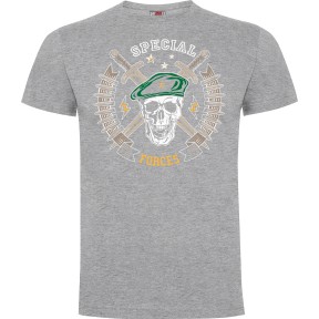 T-shirt Special forces Szary Melanż - Army Design by Summit Outdoor