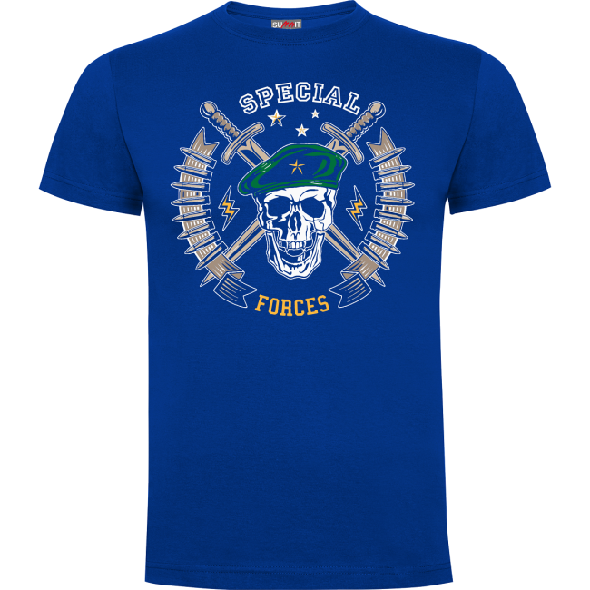 T-shirt Special forces Koningsblauw - Army Design by Summit Outdoor