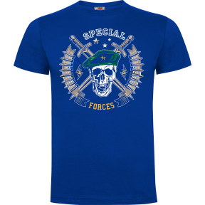 T-shirt Special forces Koningsblauw - Army Design by Summit Outdoor