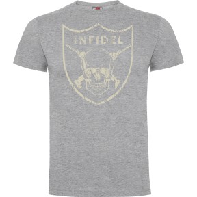 T-shirt Infidel Szary Melanż - Army Design by Summit Outdoor