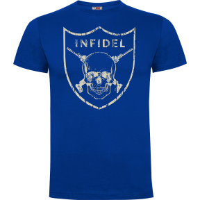 T-shirt Infidel Niebieski królewski - Army Design by Summit Outdoor
