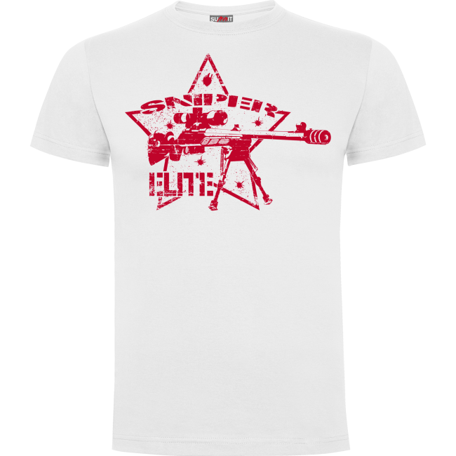 Koszulka Biała Sniper Elite - Army Design by Summit Outdoor