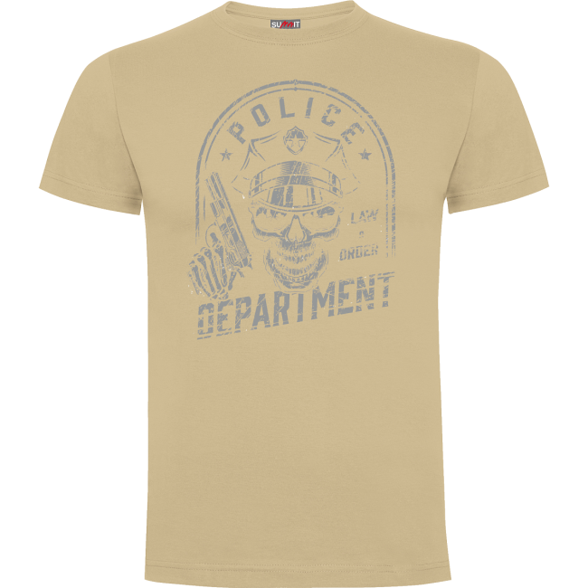 Tee-shirt Police department Sable - Army Design by Summit Outdoor