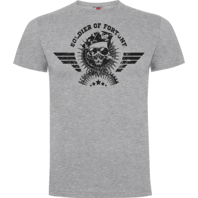 Tee-shirt Soldier of Fortune Gris Chiné - Army Design by Summit Outdoor