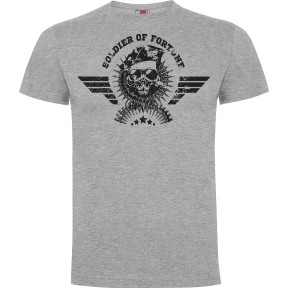 Tee-shirt Soldier of Fortune Gris Chiné - Army Design by Summit Outdoor