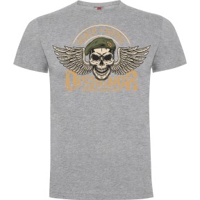 T-Shirt Dishonor Grau meliert - Army Design by Summit Outdoor