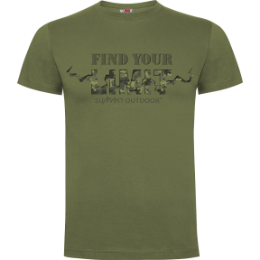 Tee-shirt Find your Limit camo Vert OD - Army Design by Summit Outdoor