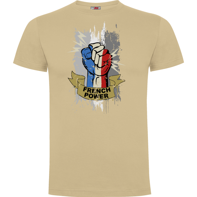 Tee-shirt Sable French power - Army Design by Summit Outdoor