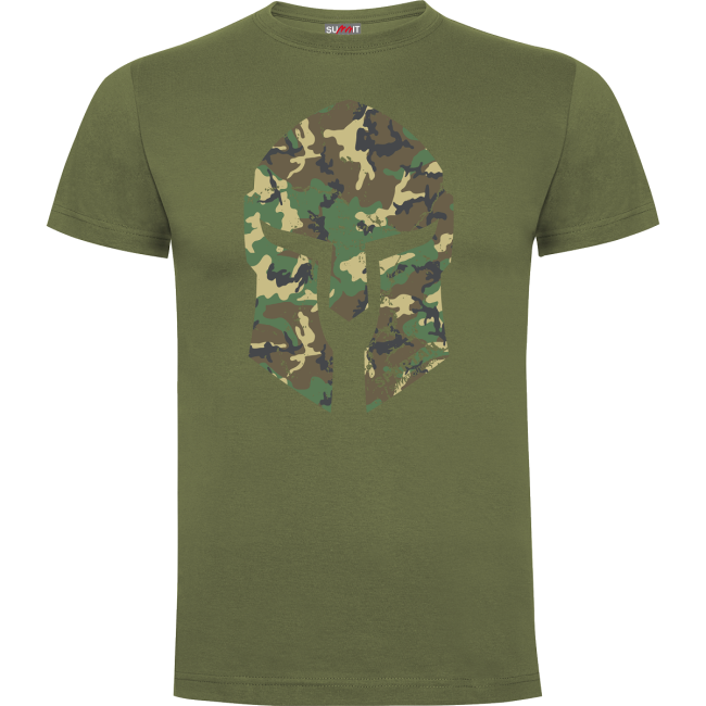 T-shirt Spartan woodland Groen OD - Army Design by Summit Outdoor