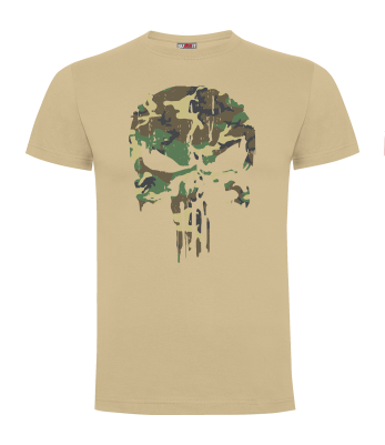 Tee-shirt Sable Punisher woodland - Army Design by Summit Outdoor