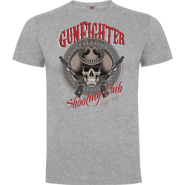 Tee-shirt Gunfighter Gris Chiné - Army Design by Summit Outdoor