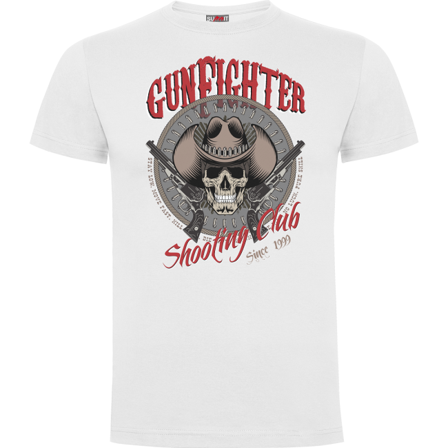Tee-shirt Blanc Gunfighter - Army design by Summit Outdoor