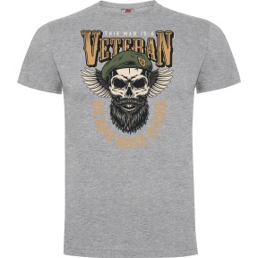 Tee-shirt His oath never expires Gris Chiné - Army Design by Summit Outdoor