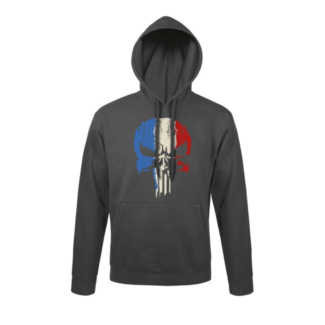 Bluza Szary Antracyt Punisher Tricolore - Army Design by Summit Outdoor