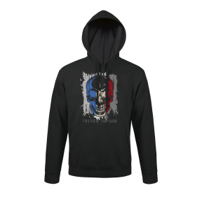 Schwarzer Sweatshirt French for Ever - Army Design von Summit Outdoor