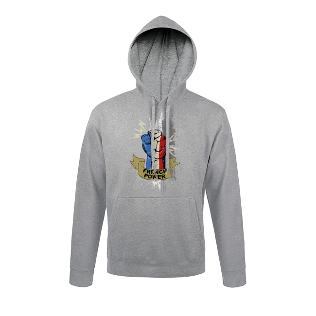 Bluza Szara melanż French power - Army Design by Summit Outdoor