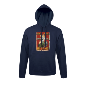 Bluza Granatowa Don't Mess with girl - Army Design by Summit Outdoor