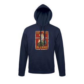 Bluza Granatowa Don't Mess with girl - Army Design by Summit Outdoor
