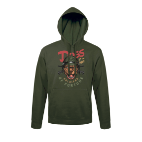 Sweatshirt Groen Dogs of war - Army design by Summit Outdoor