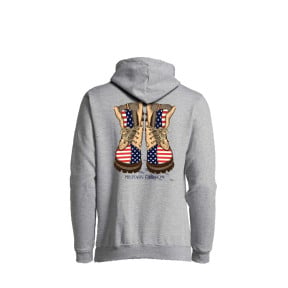 Sweat-shirt Gris chiné Military fashion - Army Design by Summit Outdoor