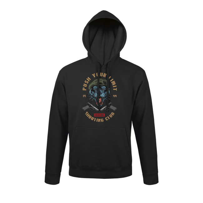 Bluza Czarna Push your limit tiger - Army design by Summit Outdoor