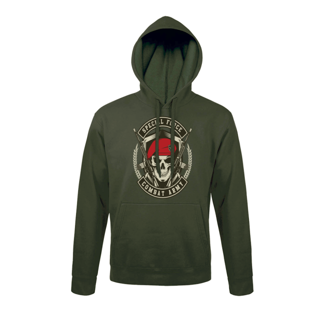 Kampfgrüner Army-Sweatshirt - Army Design von Summit Outdoor