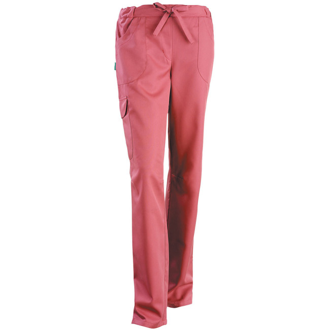 Pantalon femme coupe droite Juliette rouge - Lafont