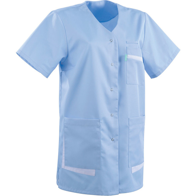 Dames tuniek Amanda blauw en wit - Lafont