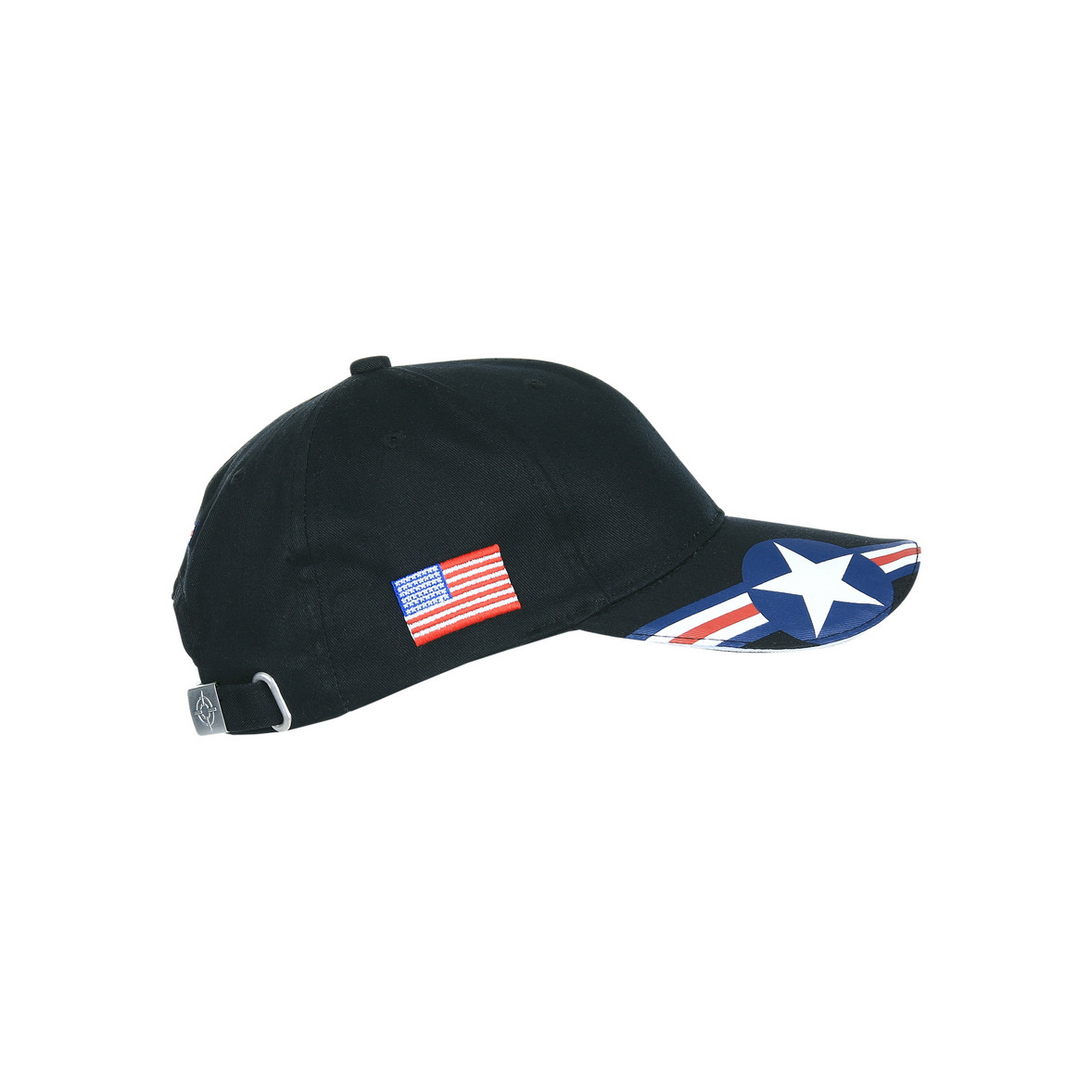Gorra de béisbol U.S. Air Force Negra - Fostex