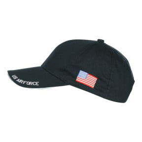 Czapka baseballowa U.S. Air Force Czarna - Fostex