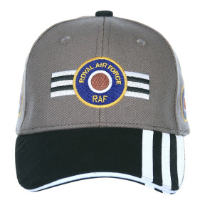 Czapka z daszkiem Royal Air Force Szara - Fostex