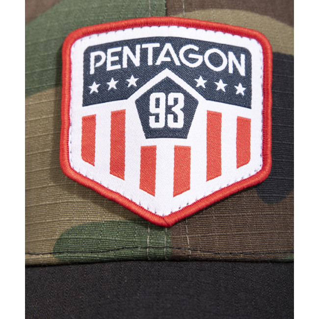 Czapka Era "US America Flag" Woodland - Pentagon
