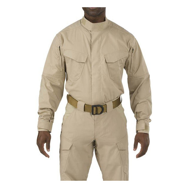Langärmliges Stryke TDU-Hemd in Sandfarbe - 5.11 Tactical