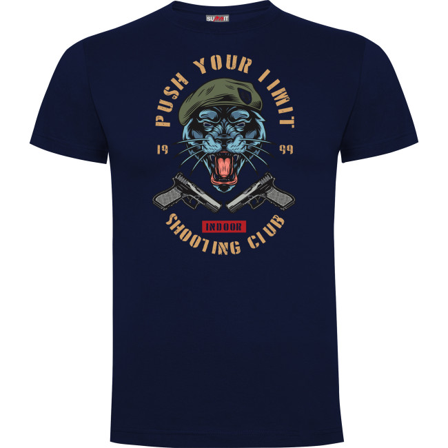 Tee-shirt Push your limit tiger Marine - Army Design by Summit Outdoor