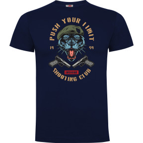 T-Shirt Push your limit Tiger Marine - Army Design by Summit Outdoor