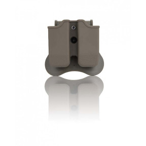 Porte chargeur double Glock Tan - Cytac