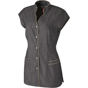 CALISTA Damenbluse Dark Denim/Beige - Hasson