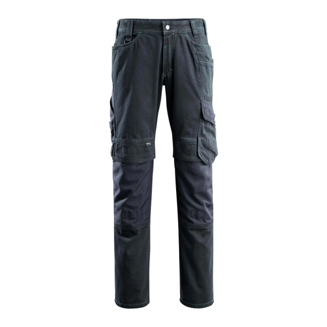 Jean avec poches genouillères FERROL Denim bleu foncé - Mascot